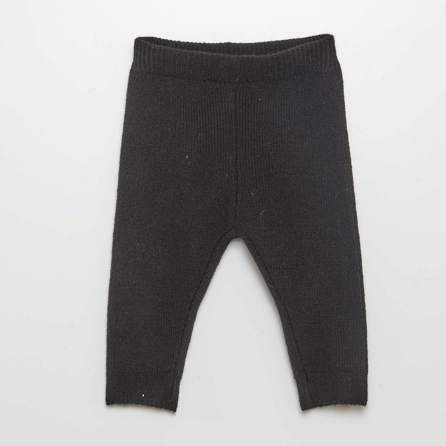 Ensemble pull + legging en maille tricot - 2 pi ces Noir