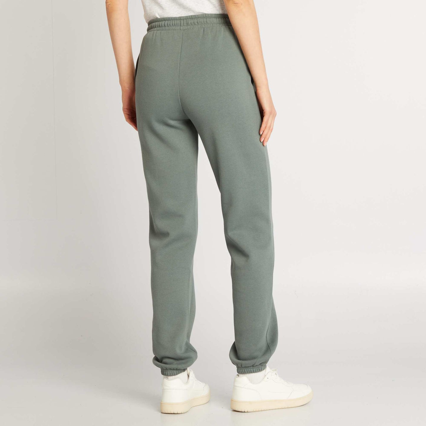 Jogging basique en molleton VERT