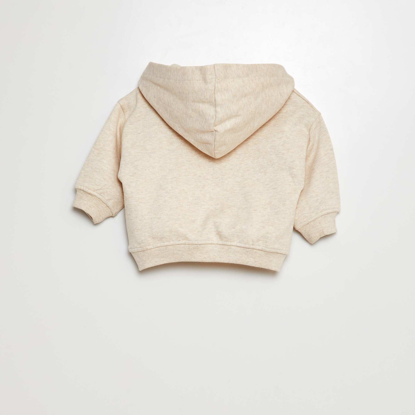 Ensemble sweat en molleton + legging côtelé - 2 pièces BEIGE