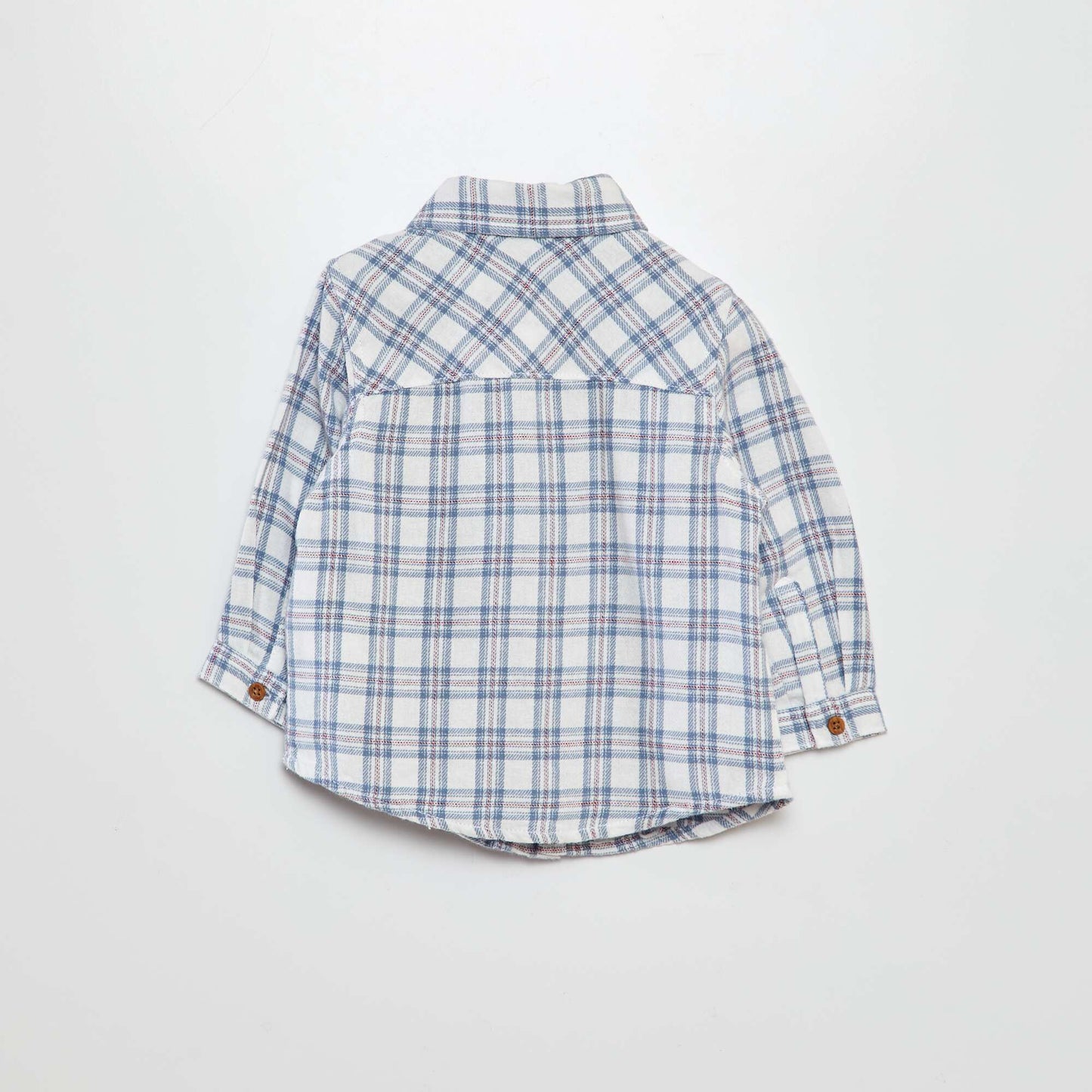 Chemise en flanelle Blanc