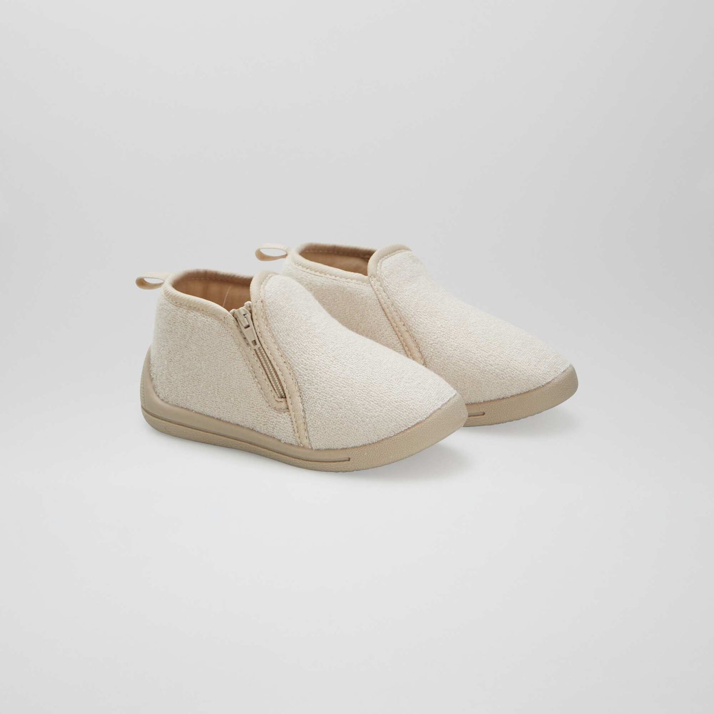 Chaussons bottillons Beige