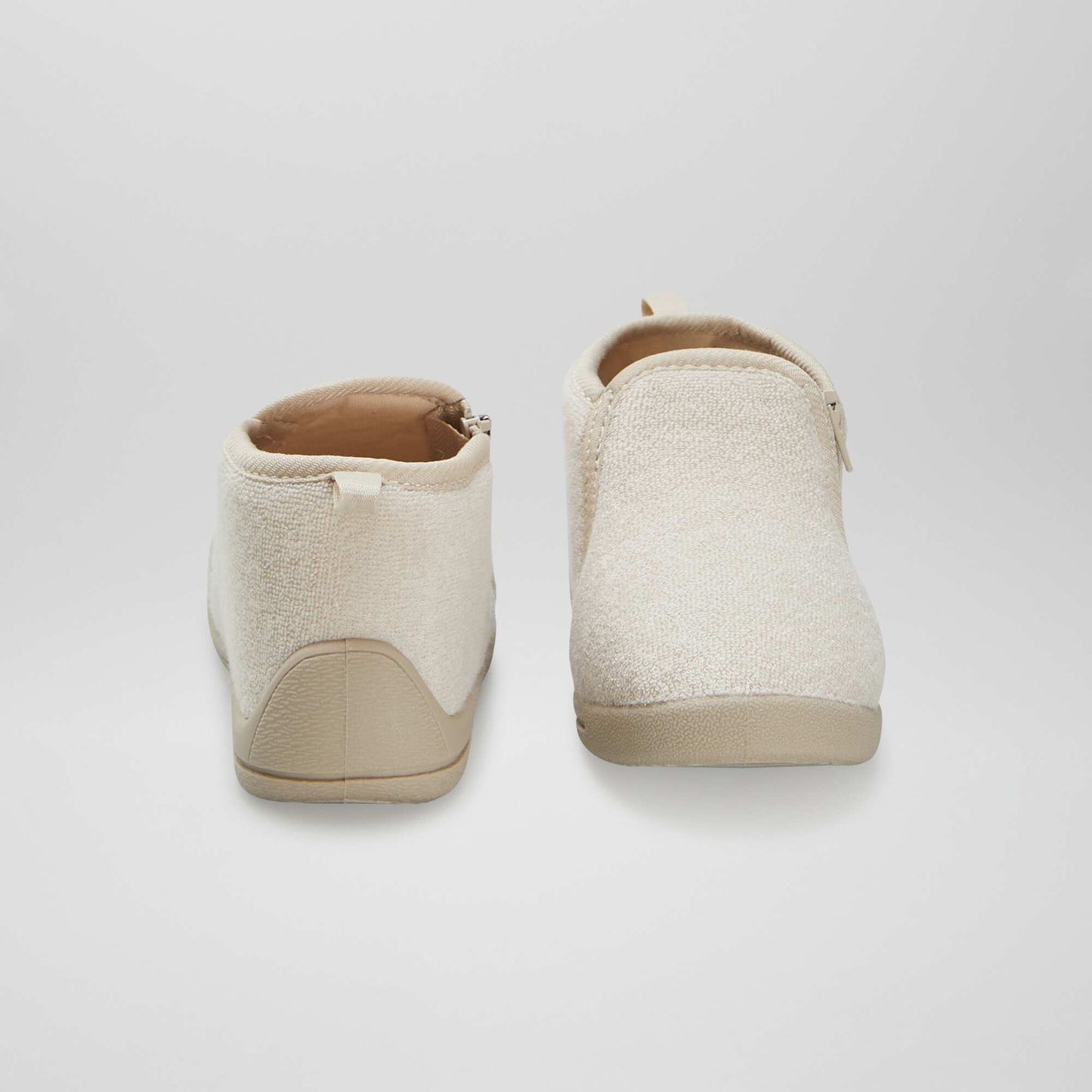Chaussons bottillons Beige