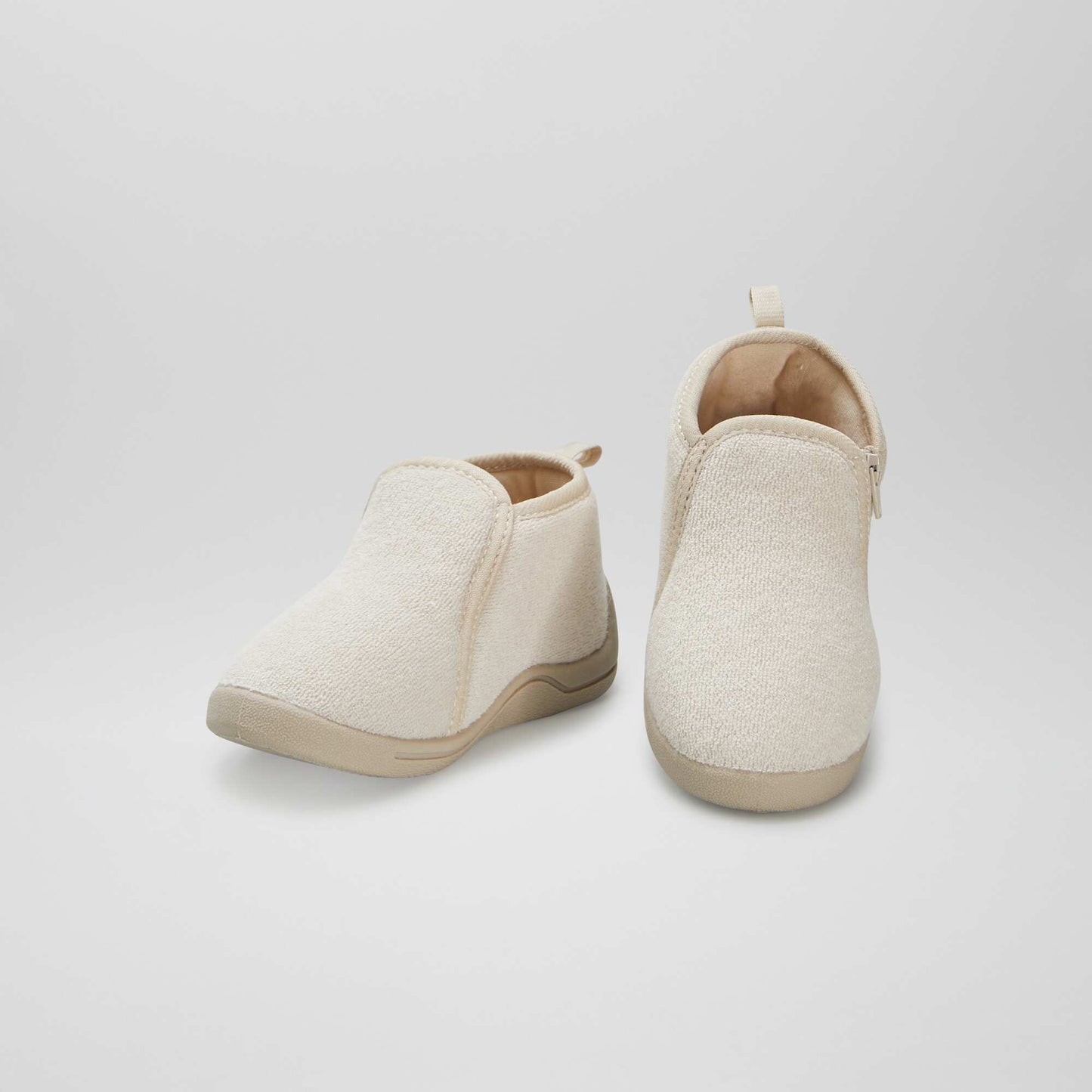 Chaussons bottillons Beige