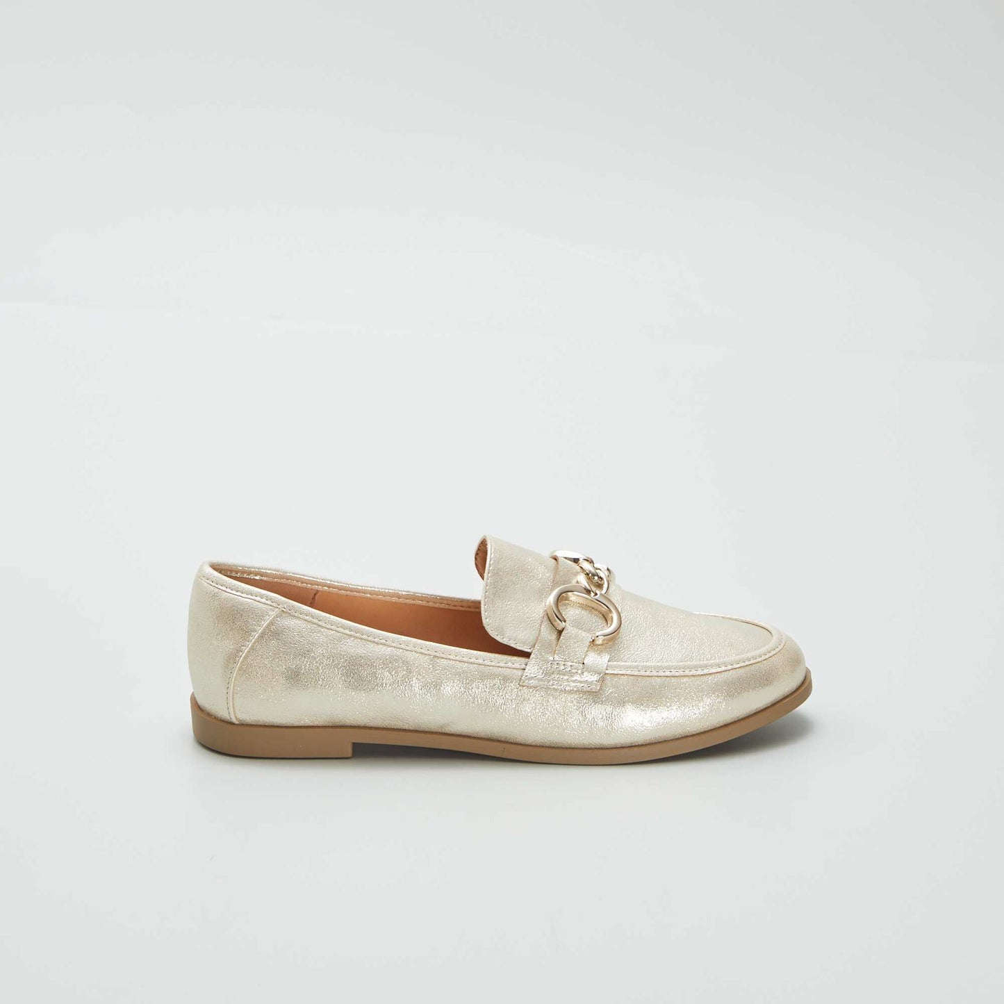 Mocassins en simili DORé