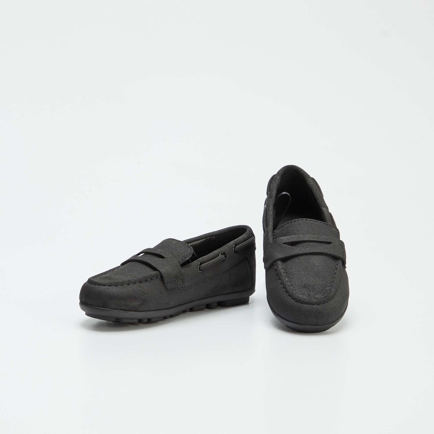 Mocassins bateaux unis Noir