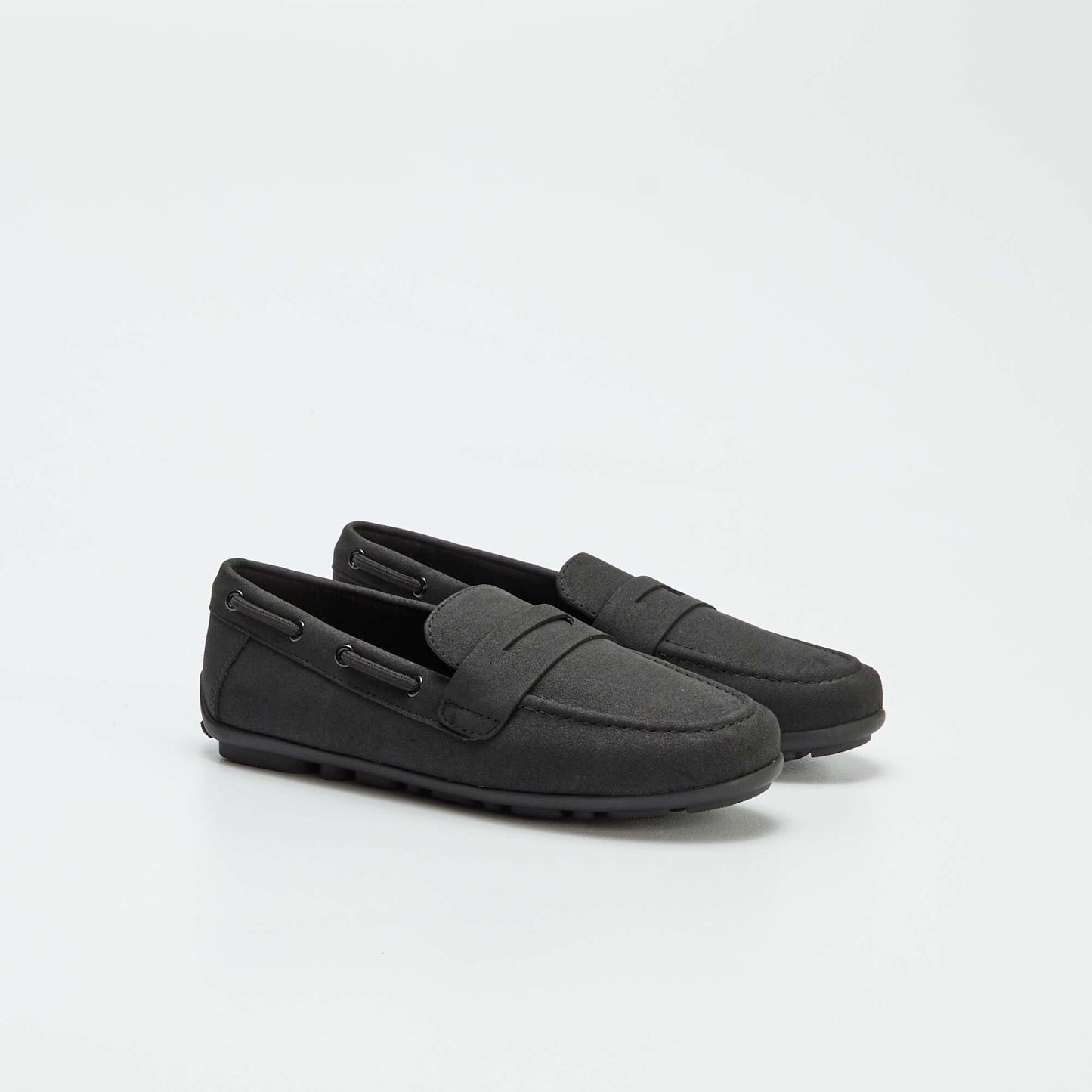 Mocassins bateaux unis Noir