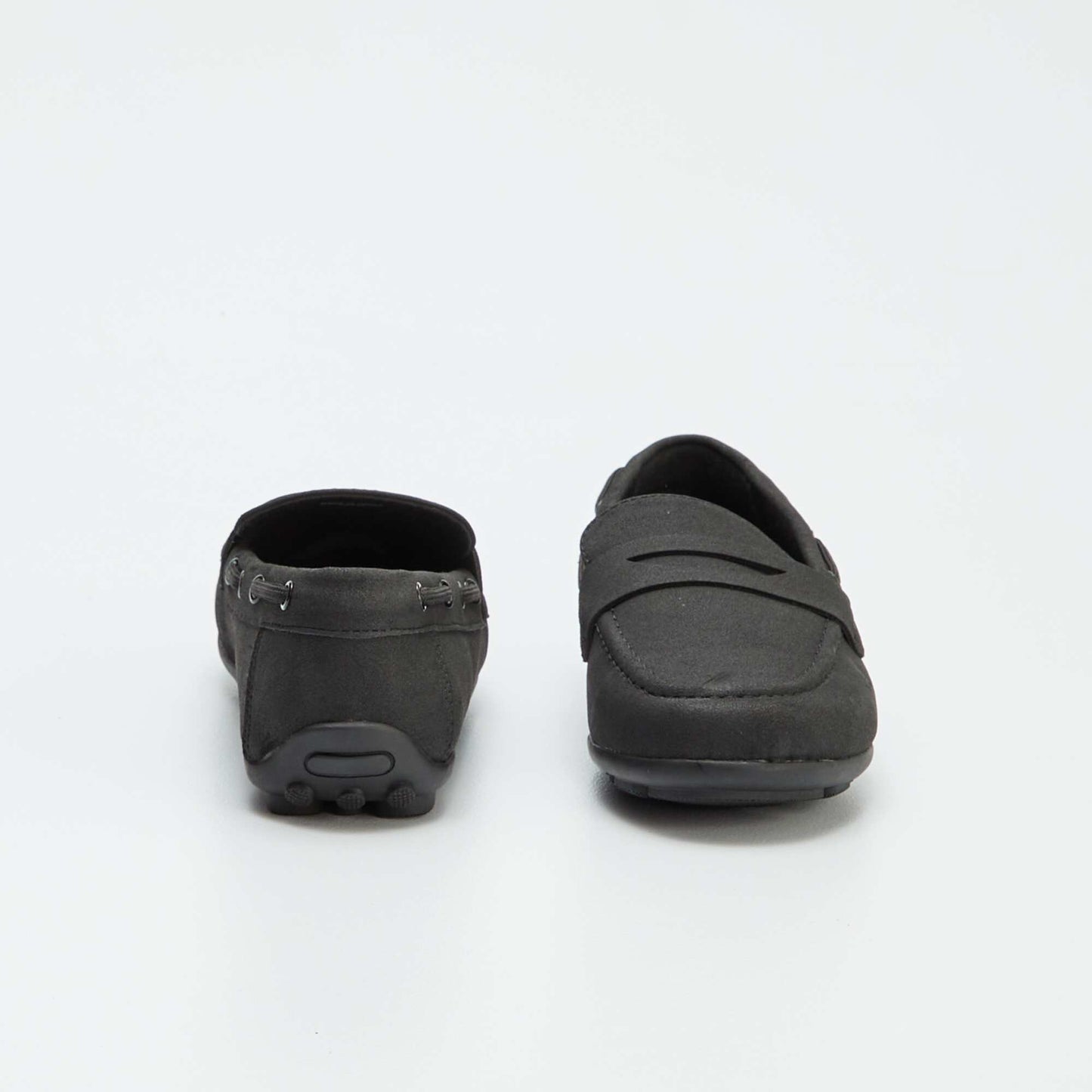 Mocassins bateaux unis Noir