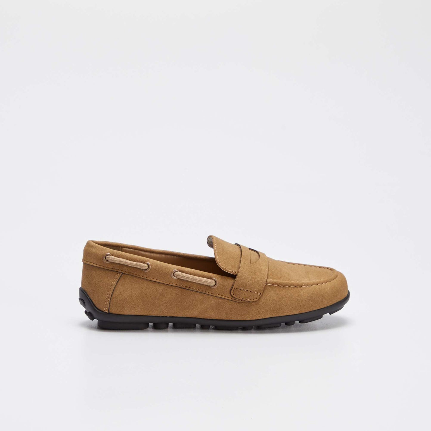 Mocassins bateaux unis Marron