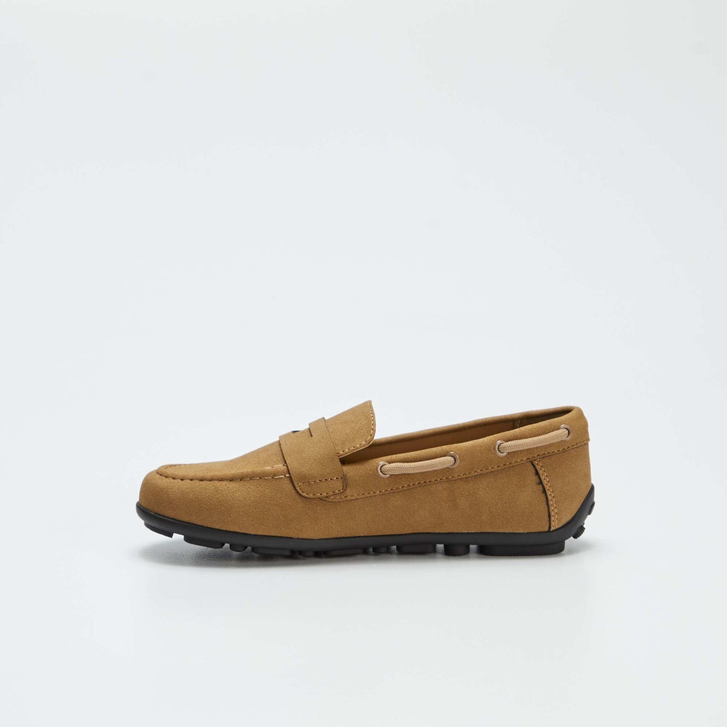 Mocassins bateaux unis Marron