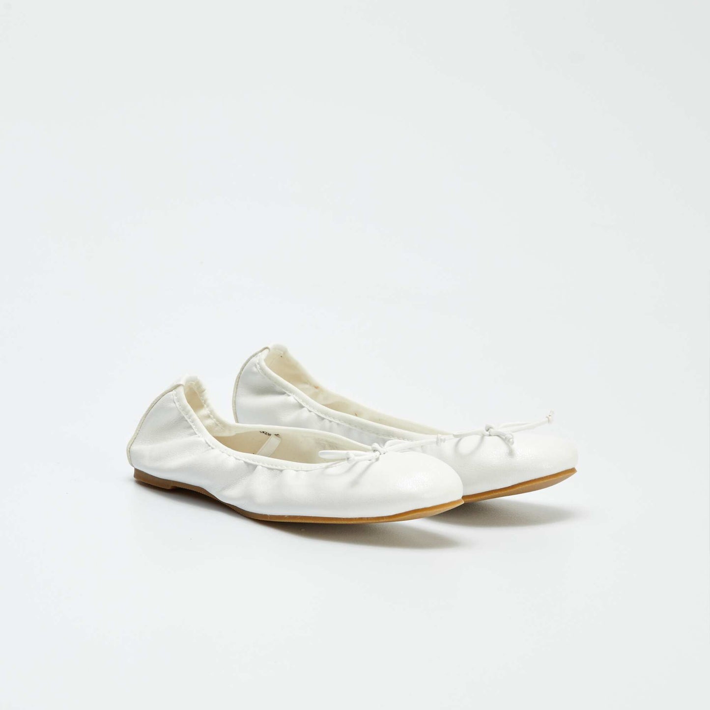 Ballerines plates Blanc