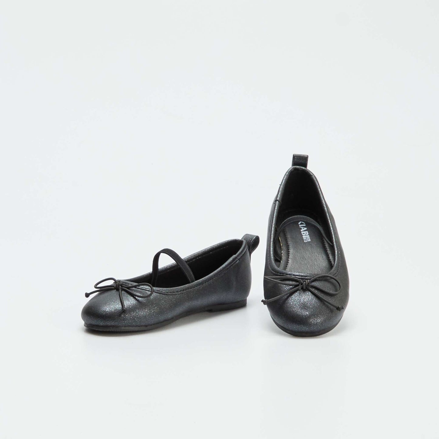 Ballerines plates Noir