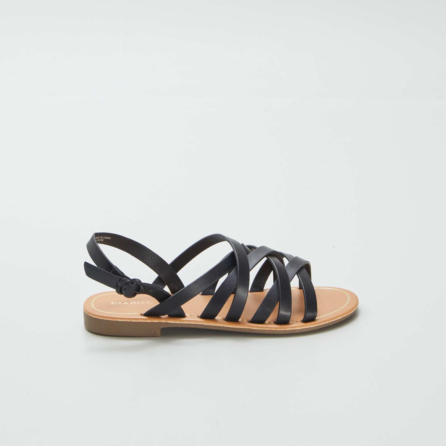 Sandales multi-brides NOIR