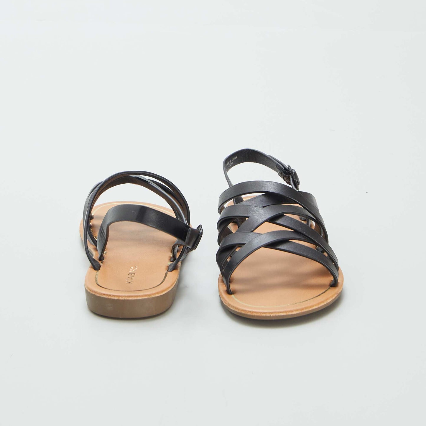 Sandales multi-brides NOIR