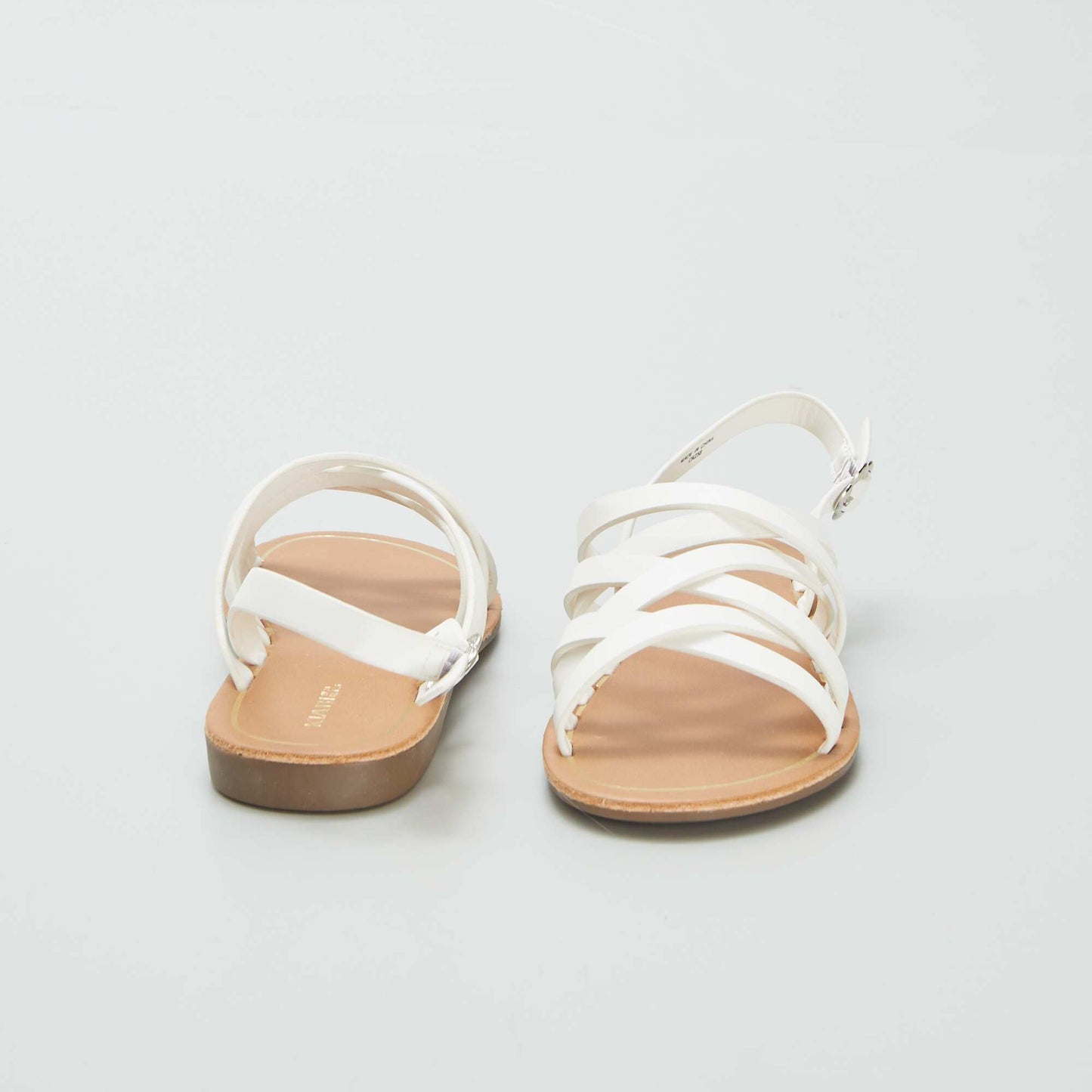 Sandales multi-brides Blanc