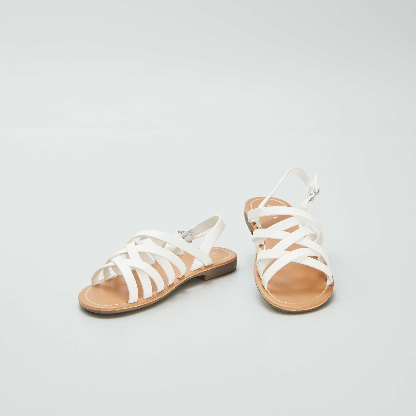 Sandales multi-brides Blanc