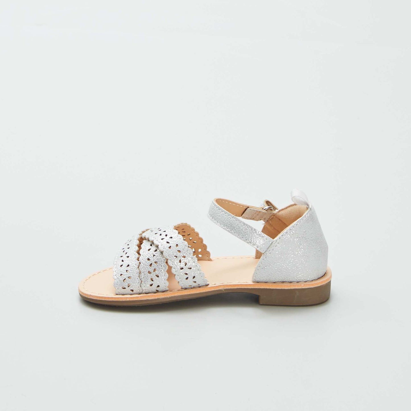 Sandales à brides ajourées GRIS