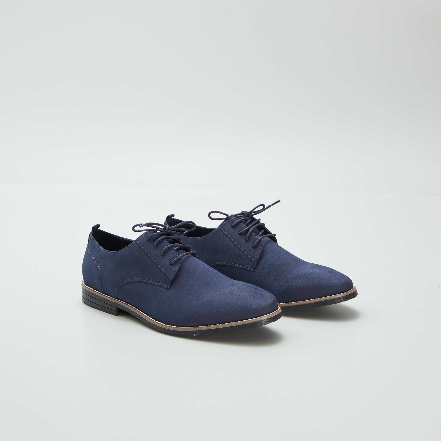 Chaussures de ville en suédine Bleu