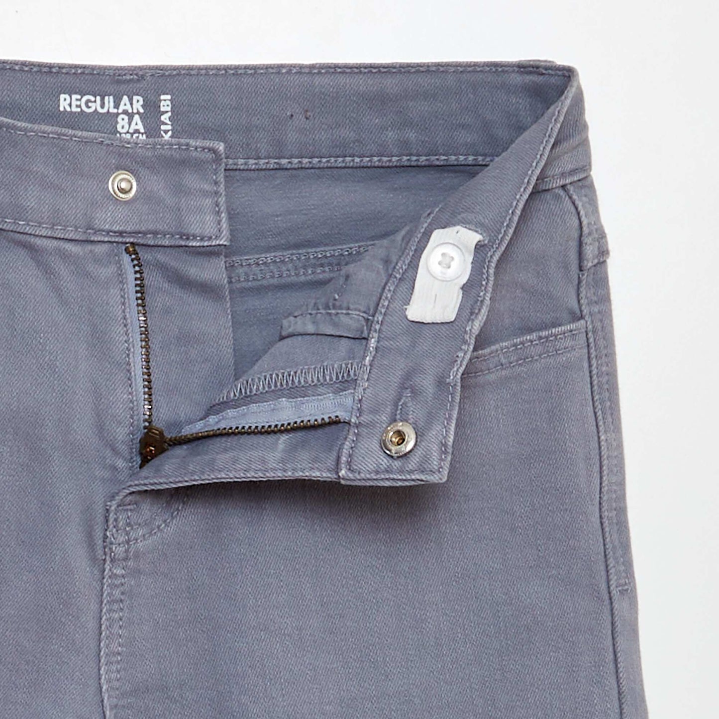 Jean regular coupe droite Bleu