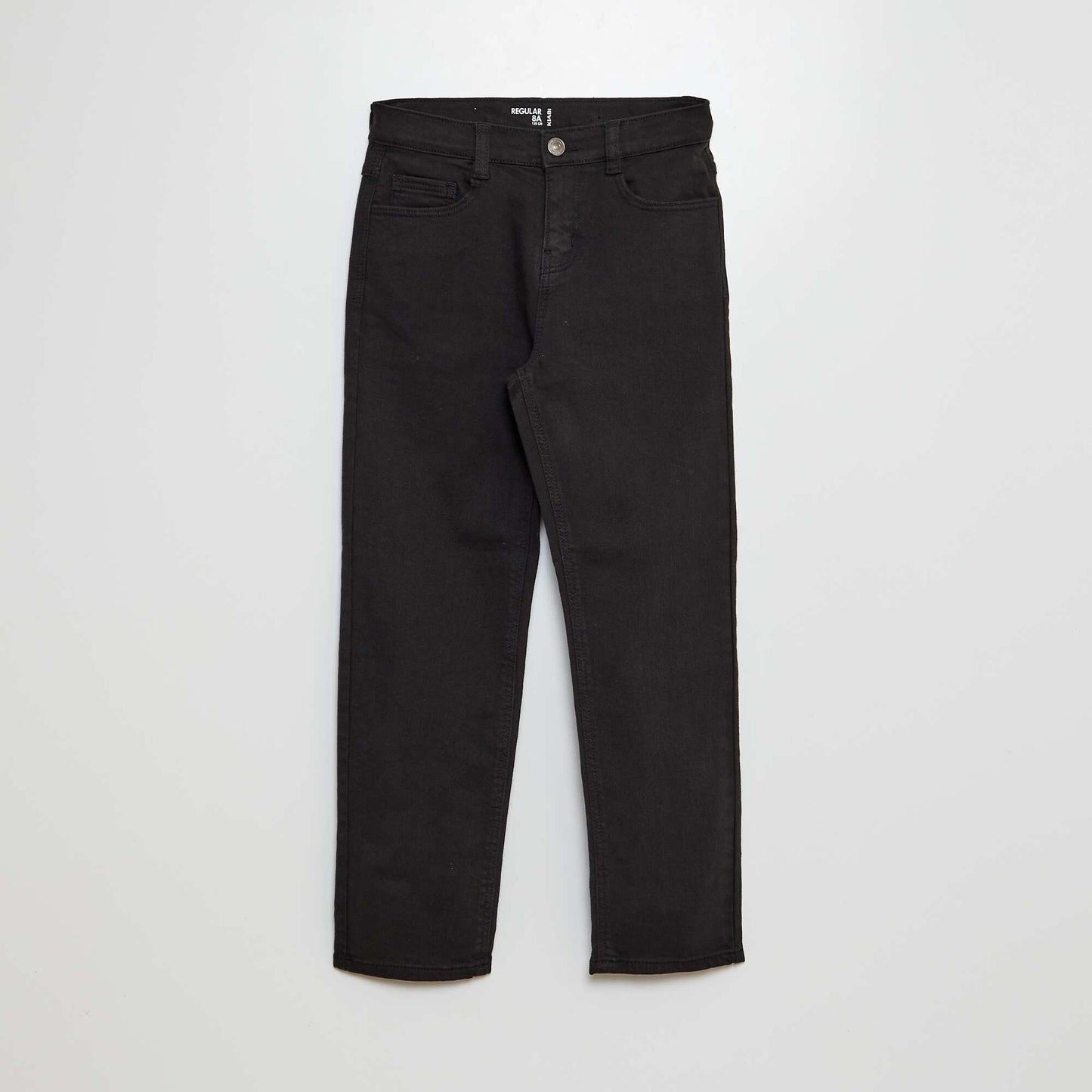 Jean regular coupe droite noir