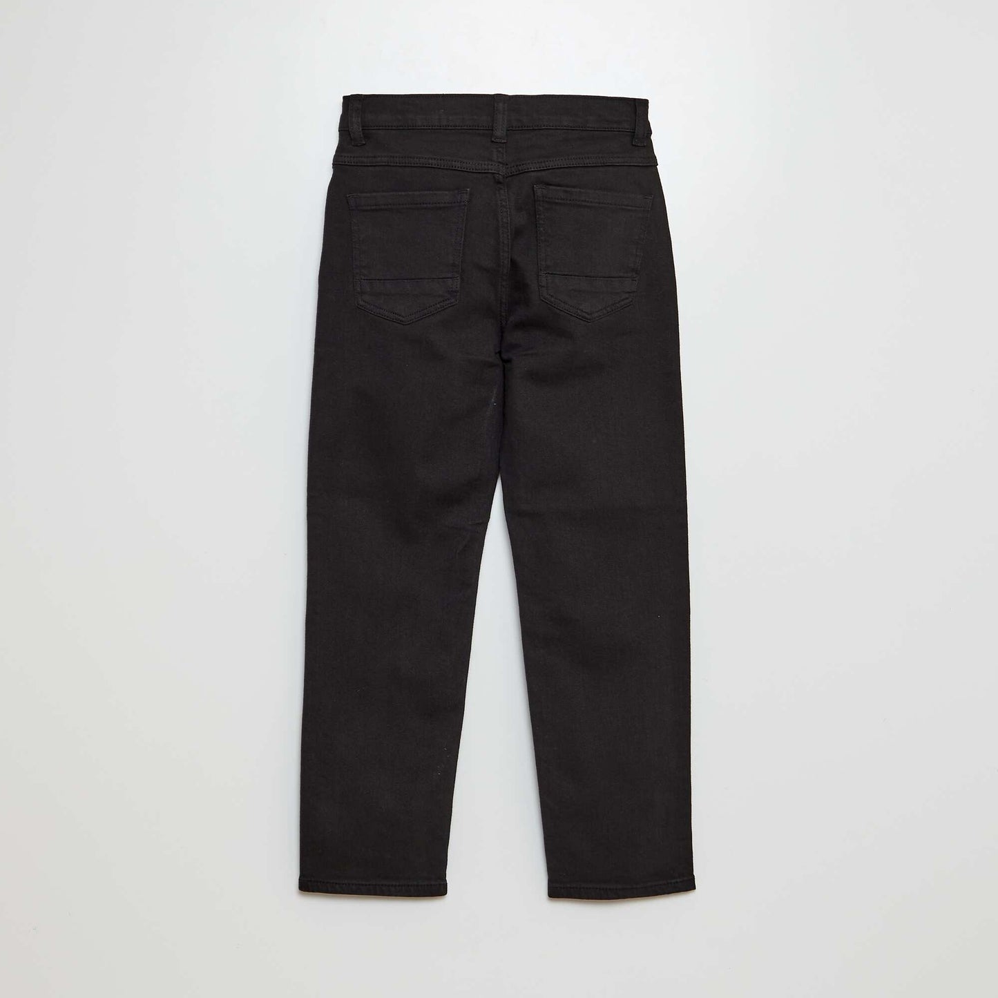Jean regular coupe droite noir
