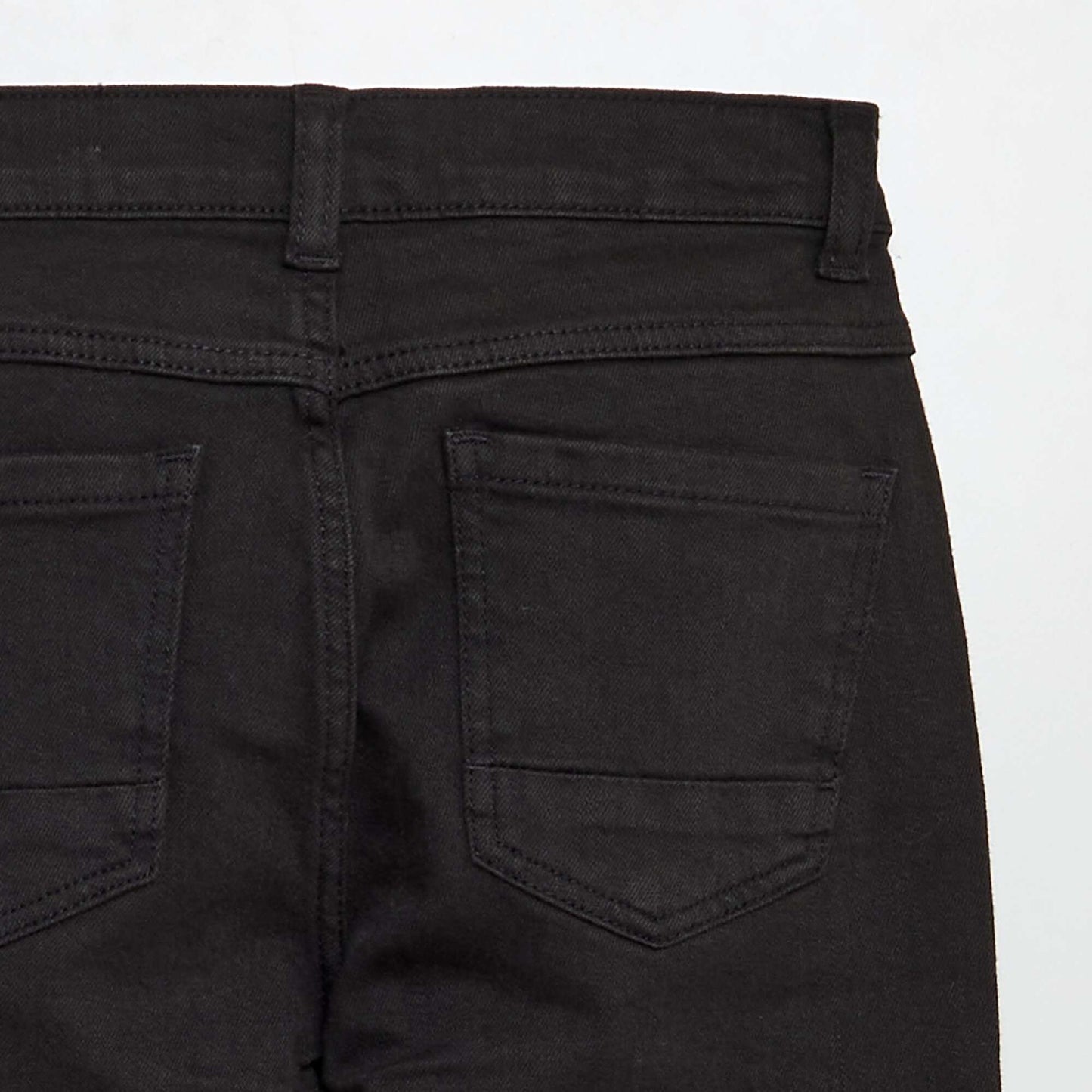 Jean regular coupe droite noir