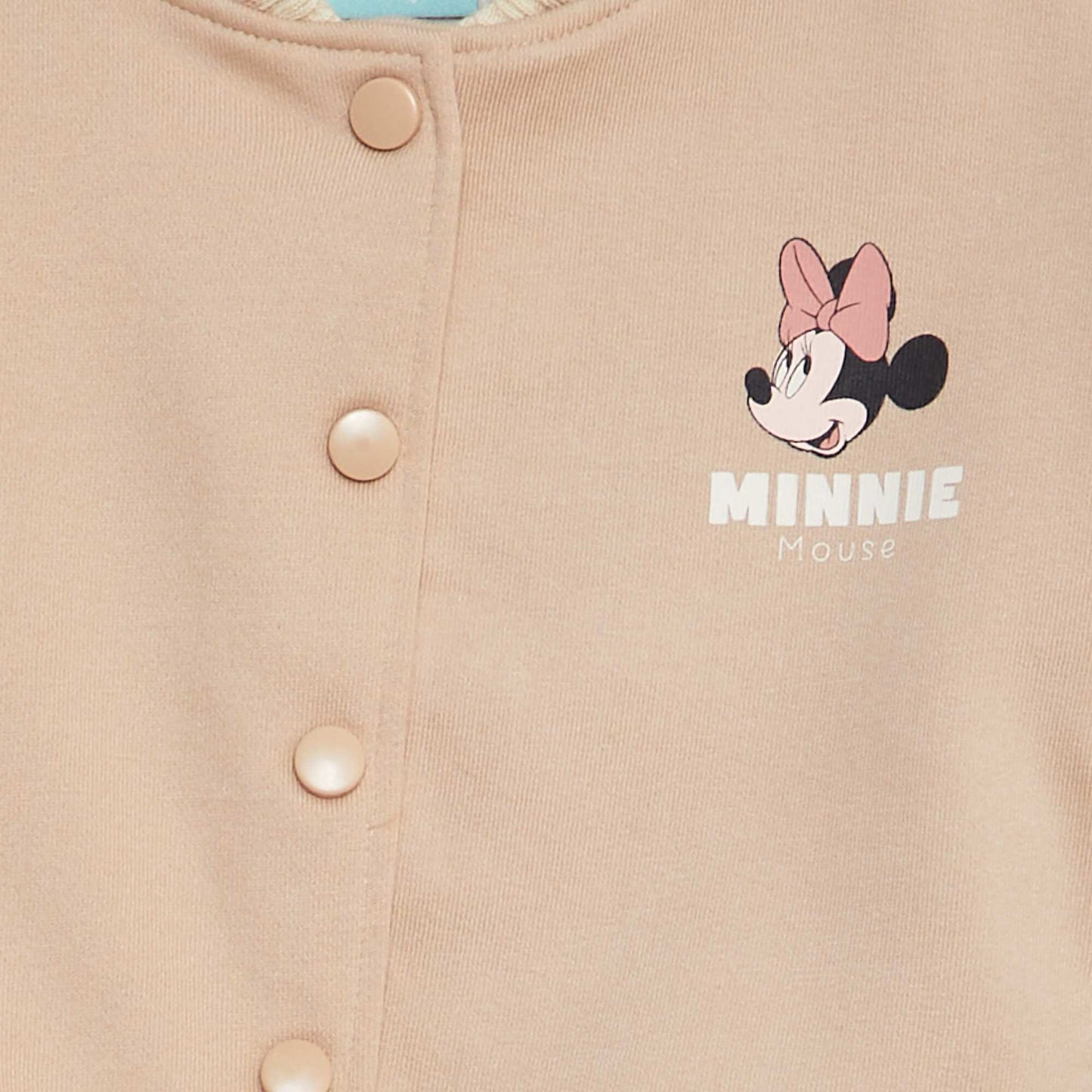 Blouson bicolore molleton 'Disney' Beige