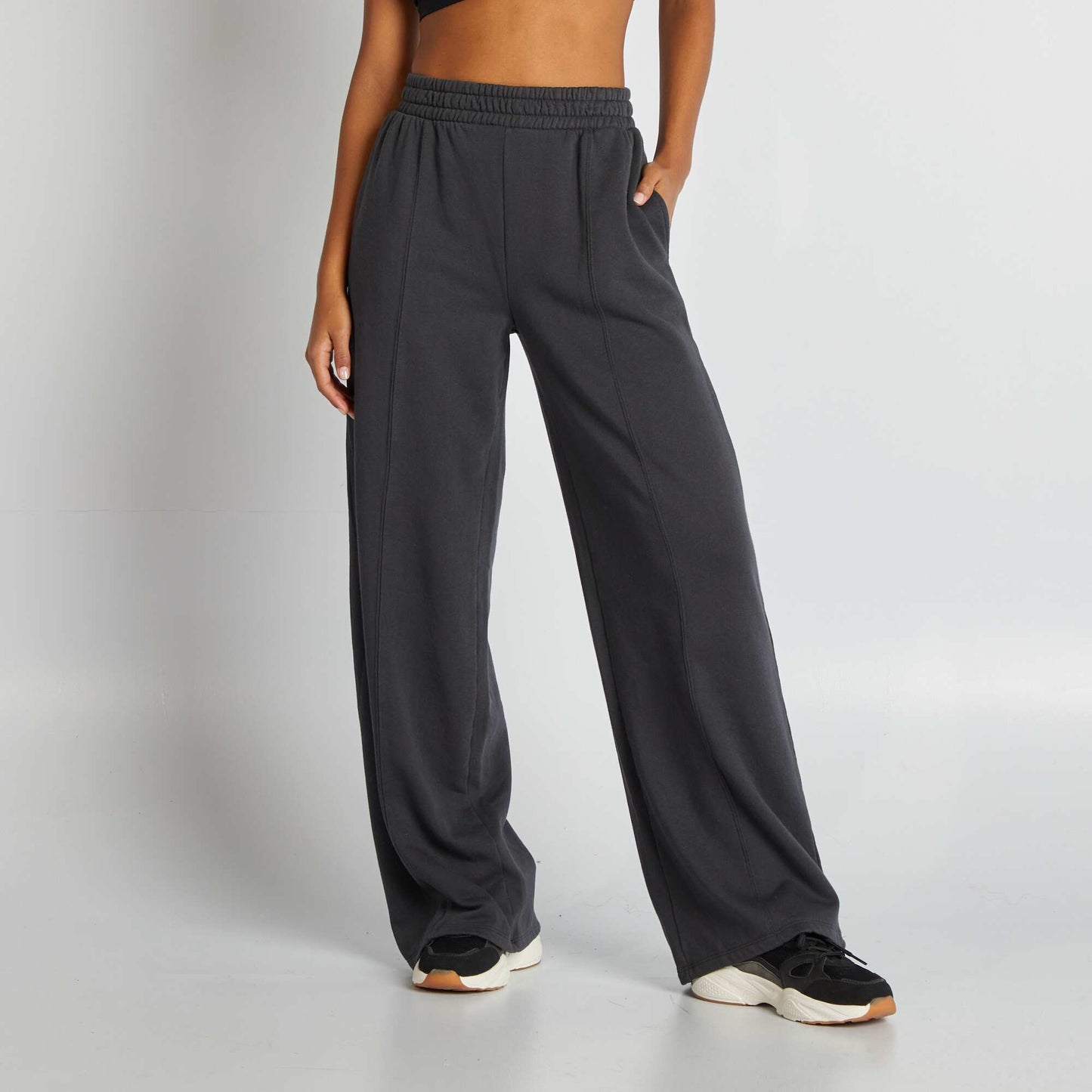 Jogging large uni Noir