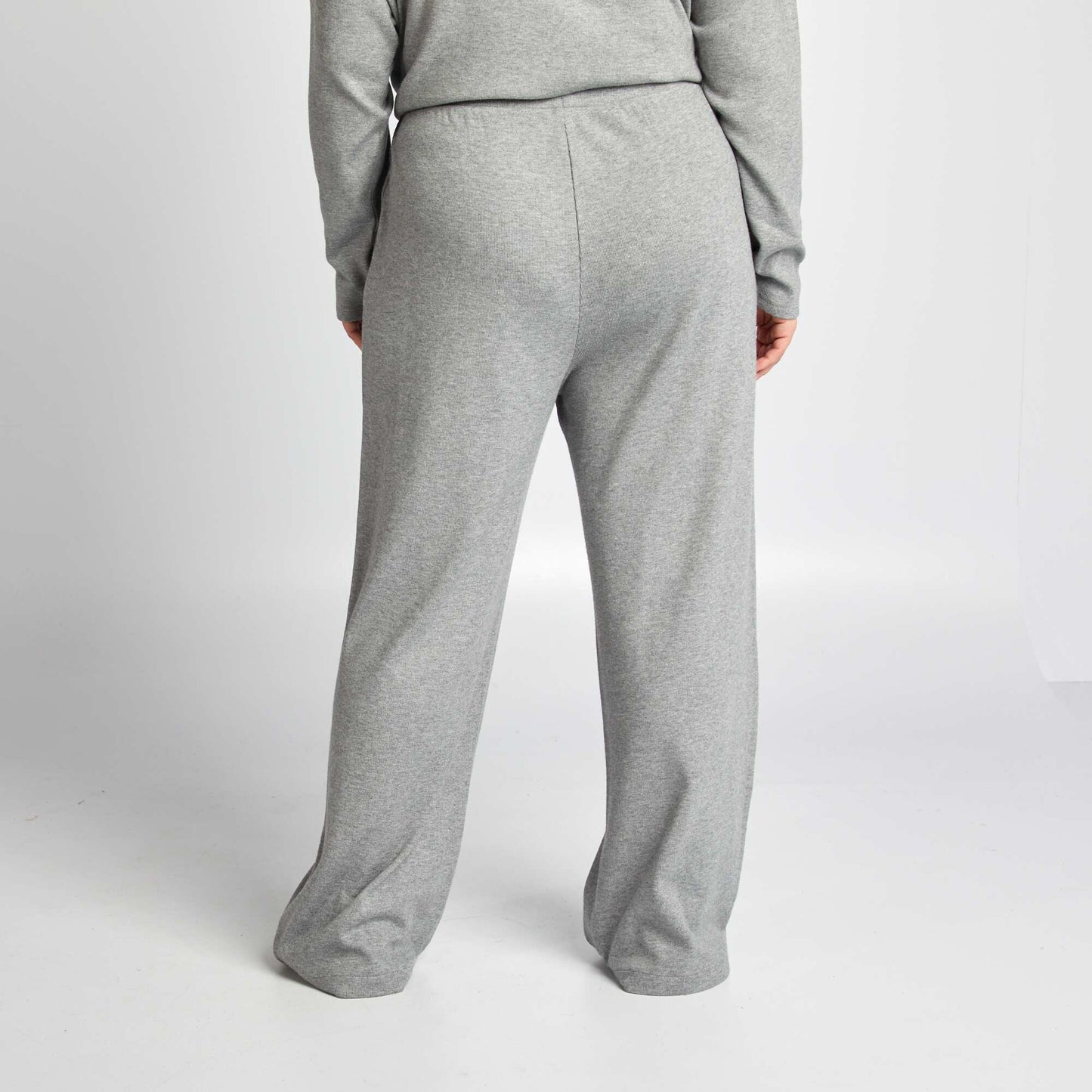 Pantalon en maille douce GRIS