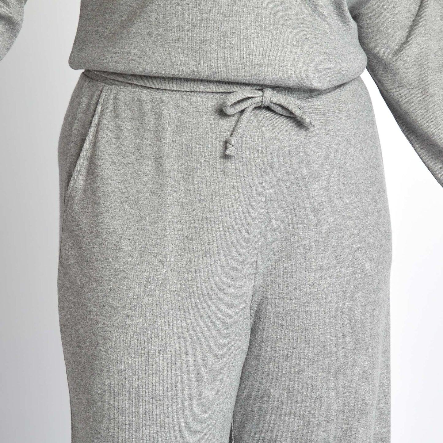 Pantalon en maille douce GRIS