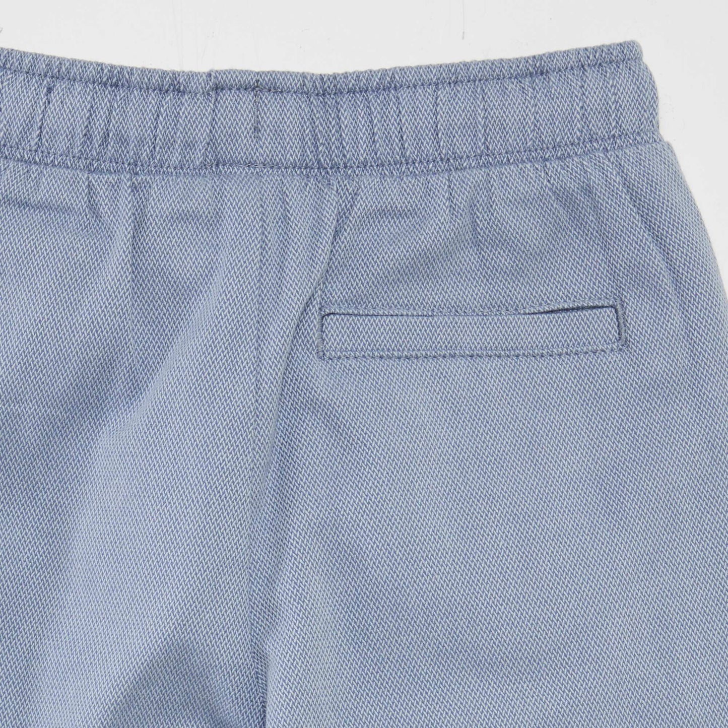 Pantalon chevrons avec poches à rabats Bleu