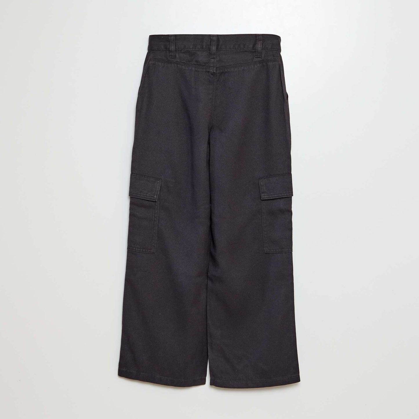 Pantalon en twill multipoches NOIR