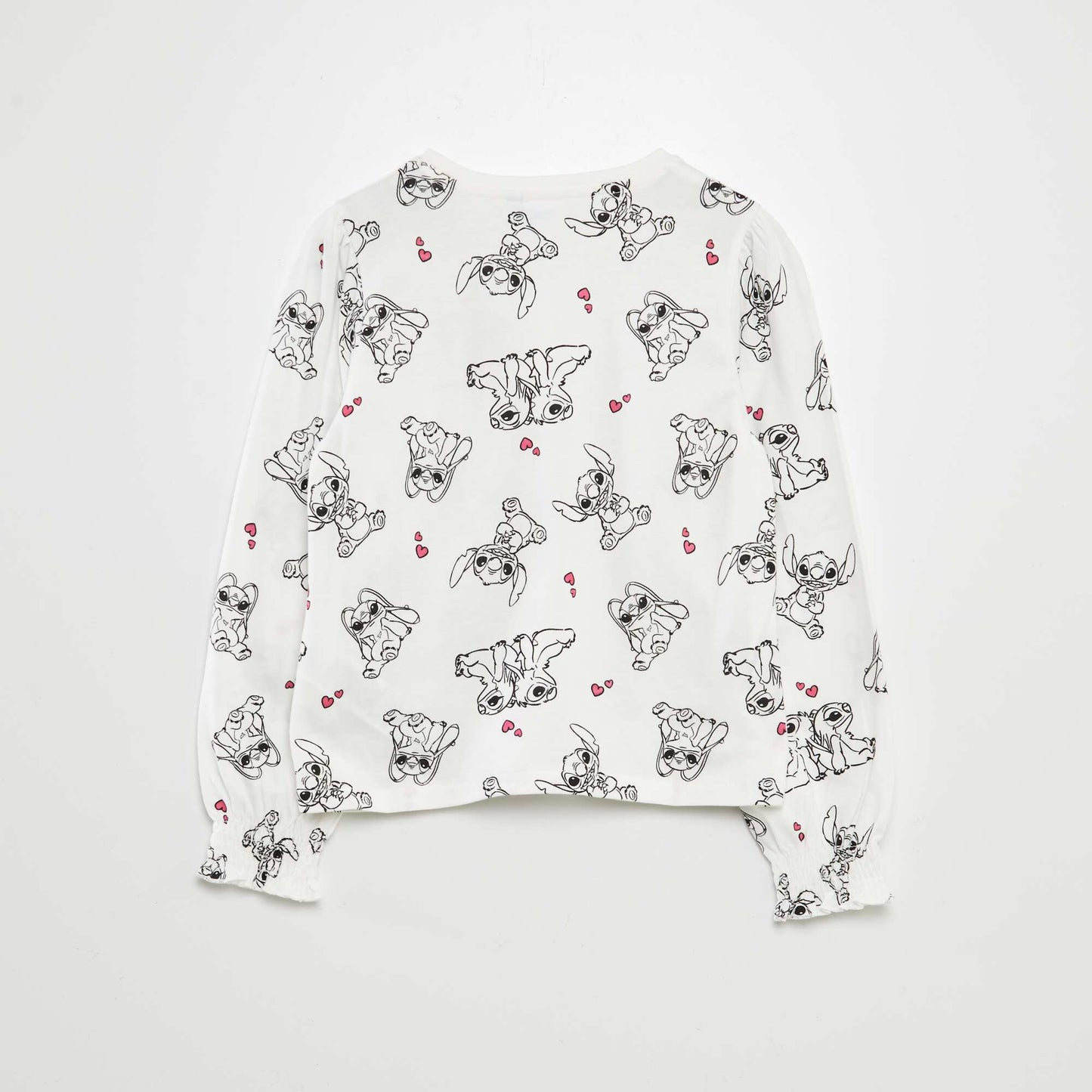 T-shirt 'Disney' 'Stitch' Blanc