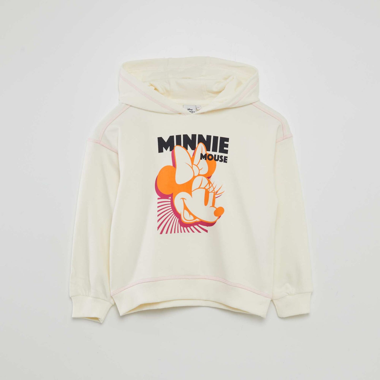 Sweat à capuche 'Minnie' 'Disney' Blanc