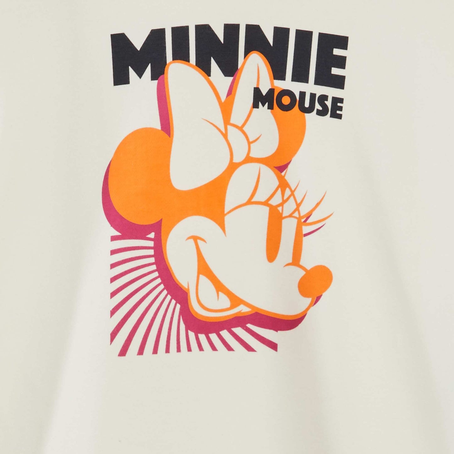 Sweat à capuche 'Minnie' 'Disney' Blanc