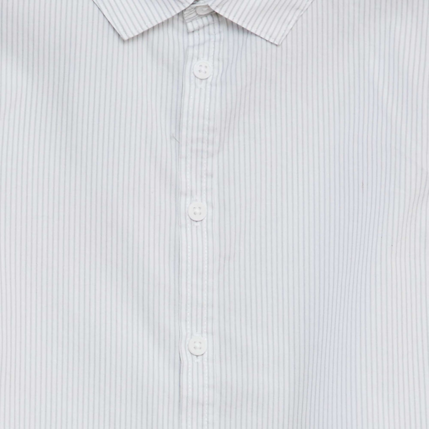 Chemise en popeline imprimée Bleu