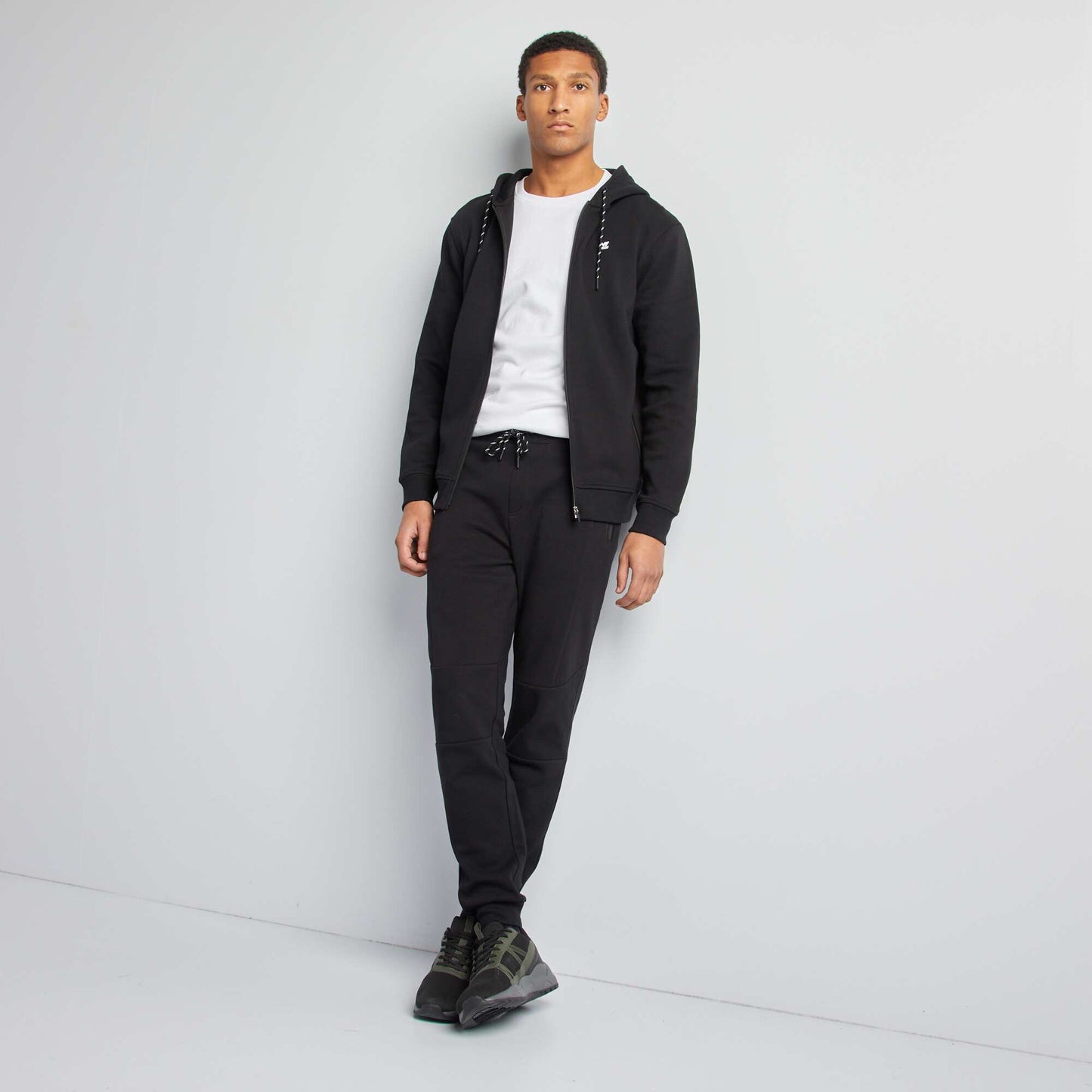 Pantalon de jogging en maille noir