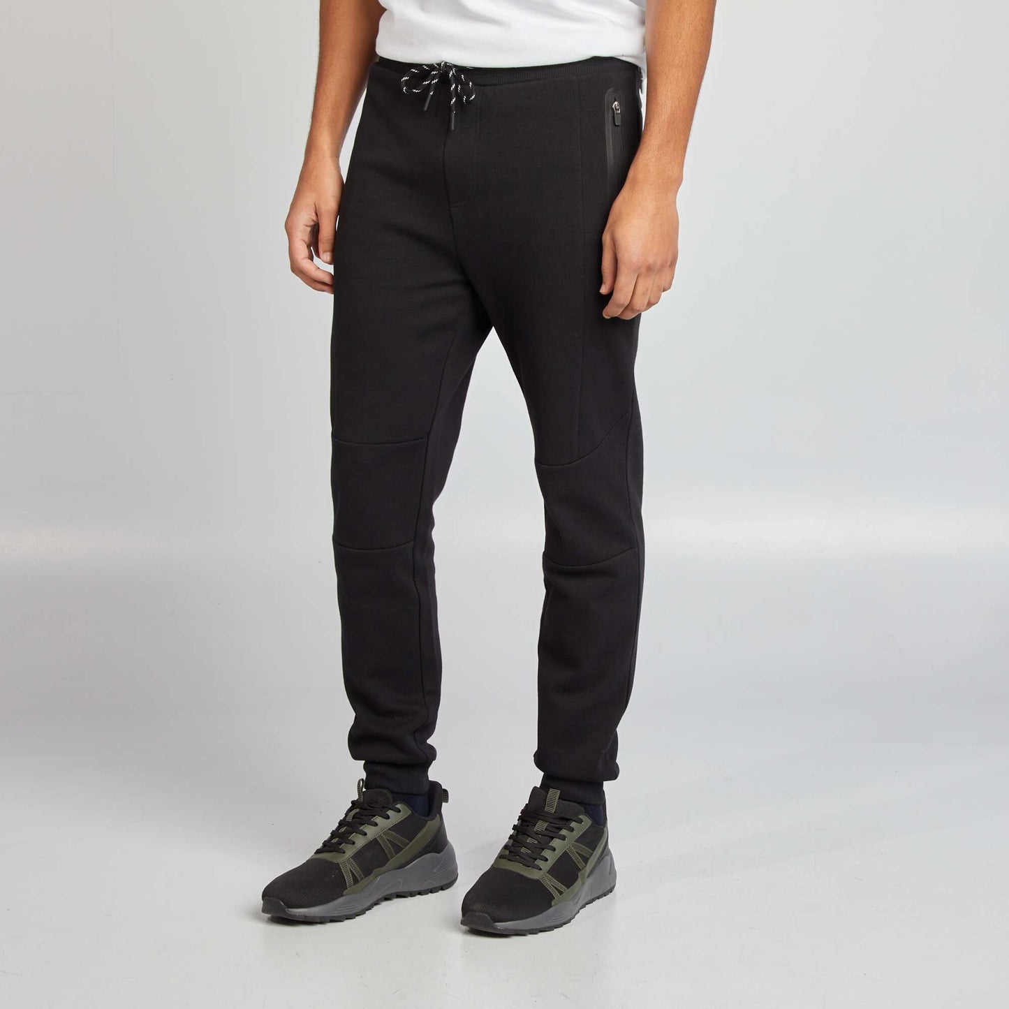 Pantalon de jogging en maille noir