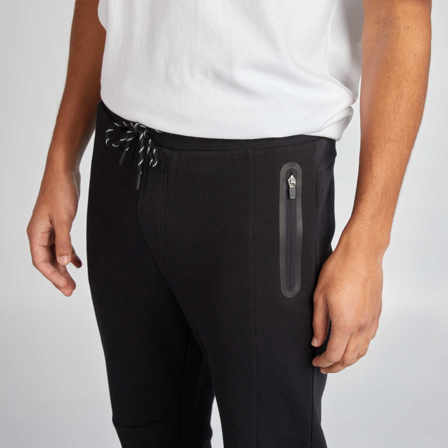 Pantalon de jogging en maille noir