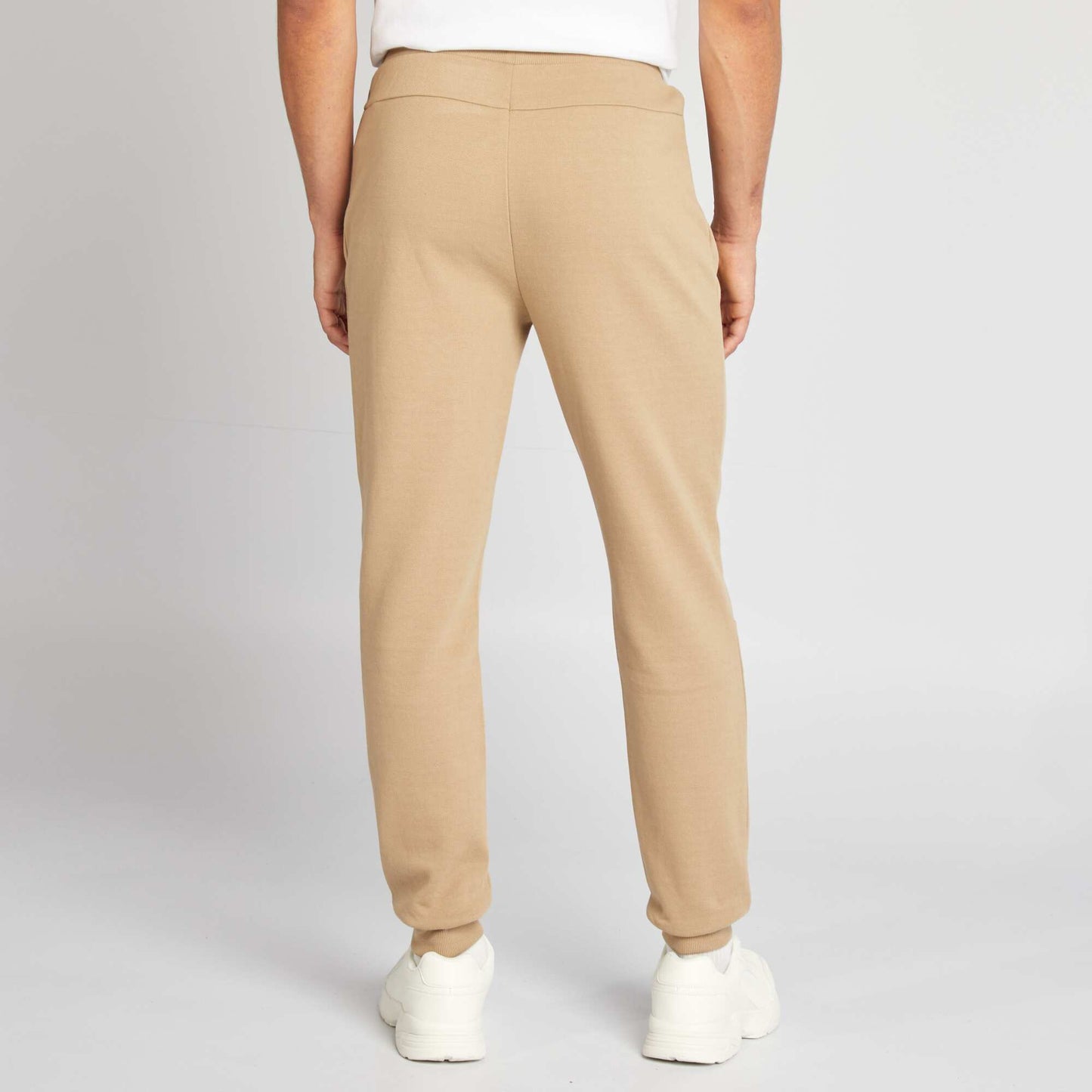Pantalon de jogging en maille Beige