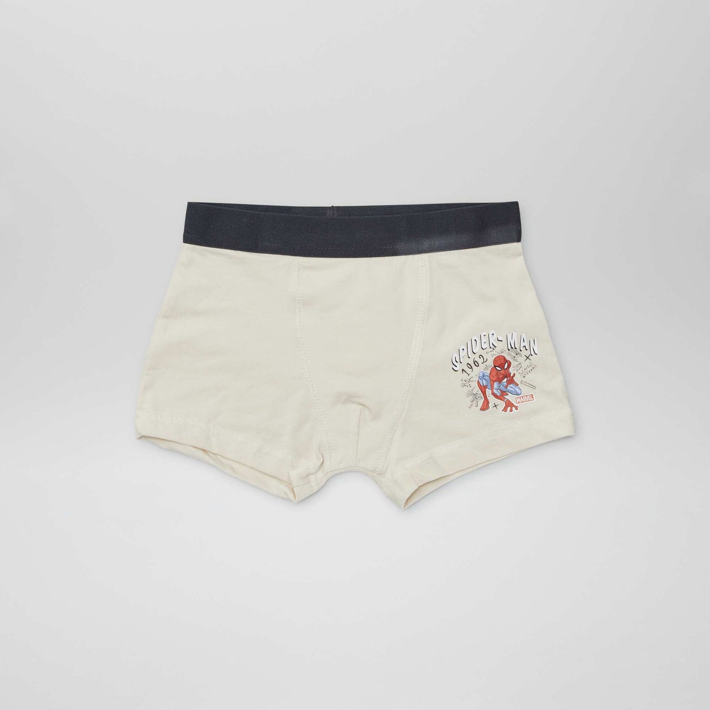 Lot de 2 boxers 'Spiderman' Noir/Blanc