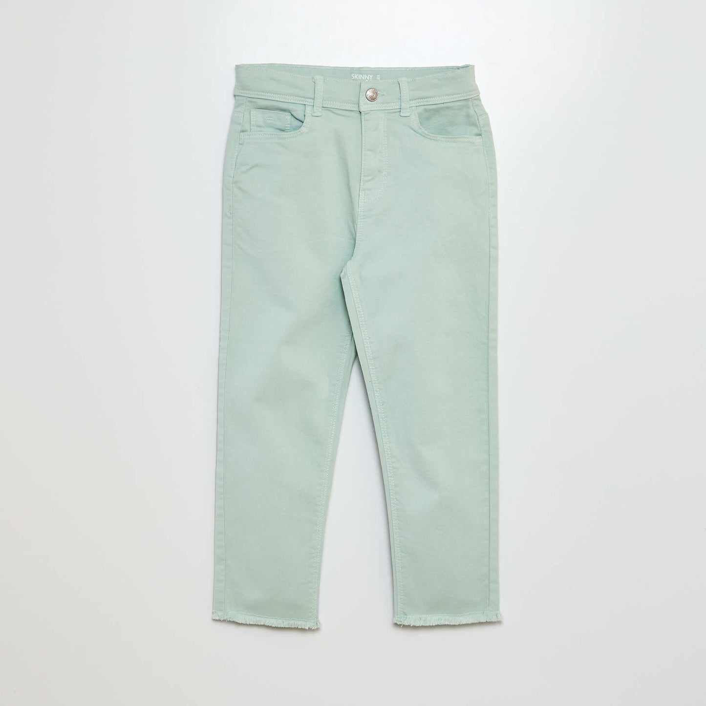 Pantacourt skinny Vert
