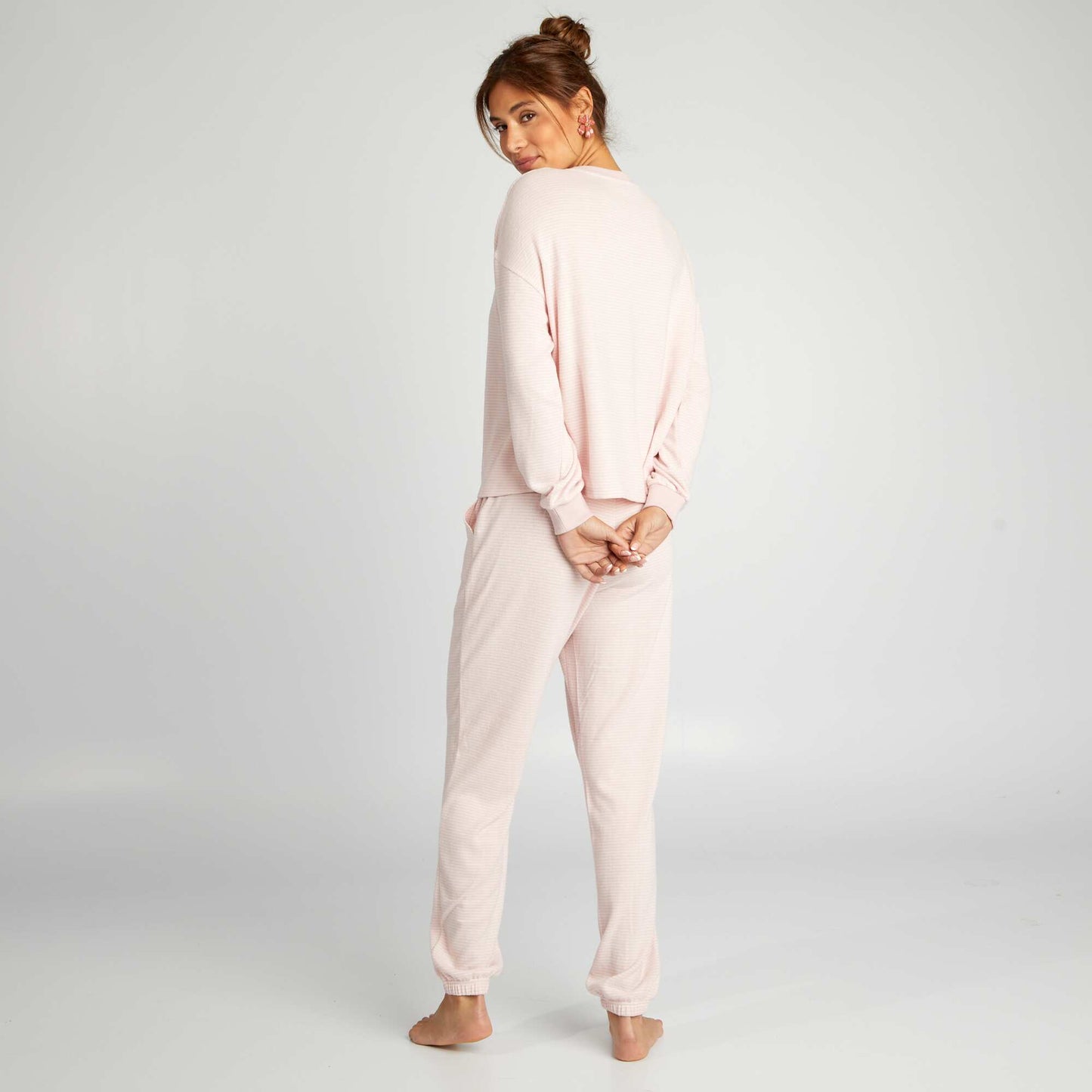 Ensemble pyjama t-shirt + pantalon - 2 pièces Rose