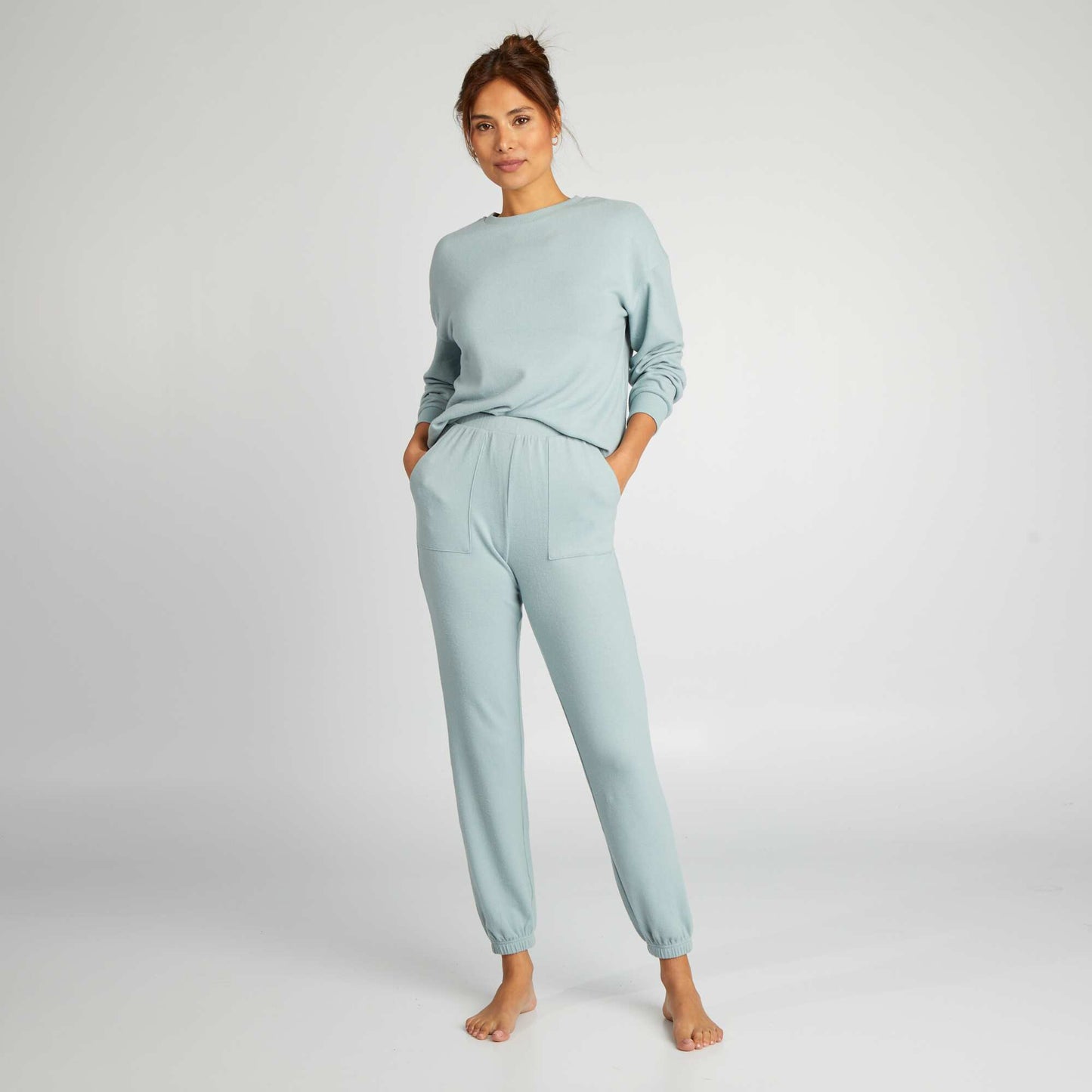 Ensemble pyjama t-shirt + pantalon - 2 pièces BLEU