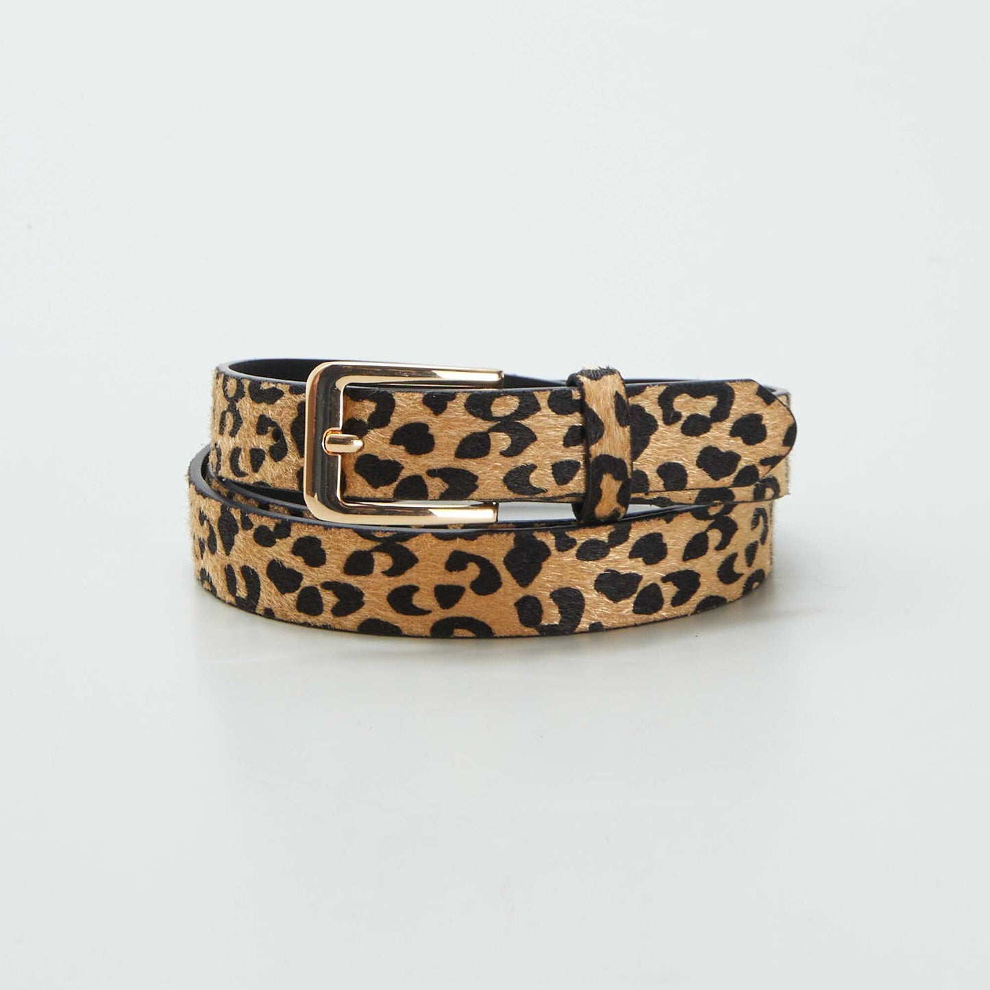 Ceinture imprimé léopard BEIGE