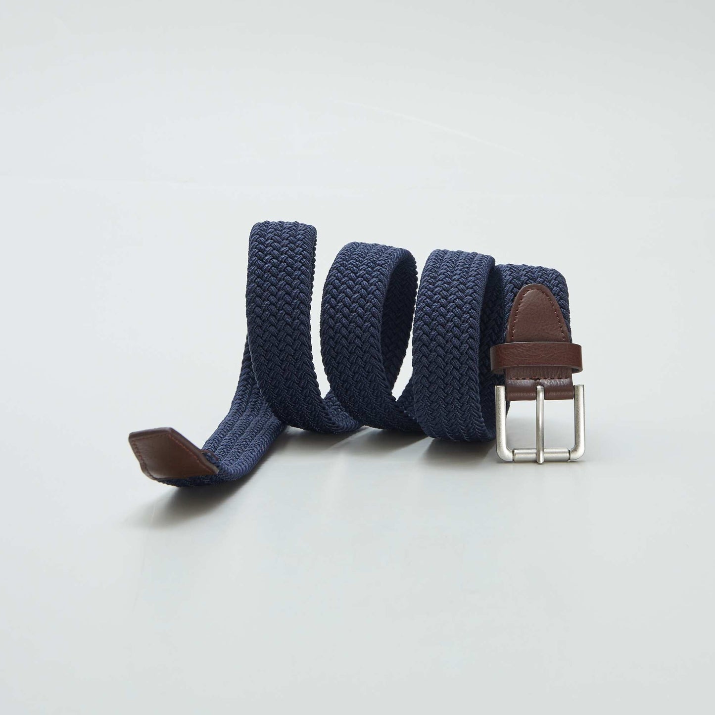 Ceinture bi-matière Bleu