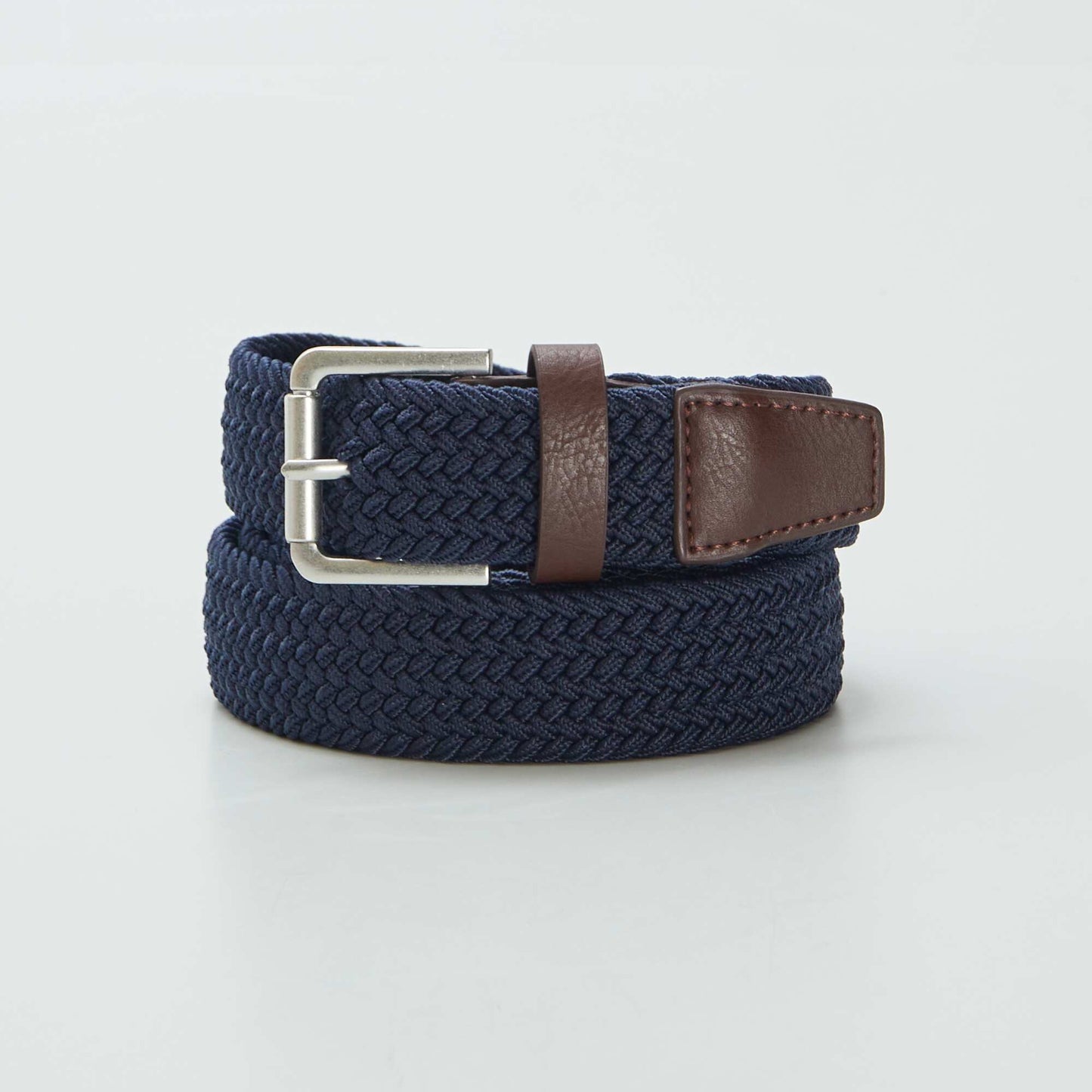 Ceinture bi-matière Bleu