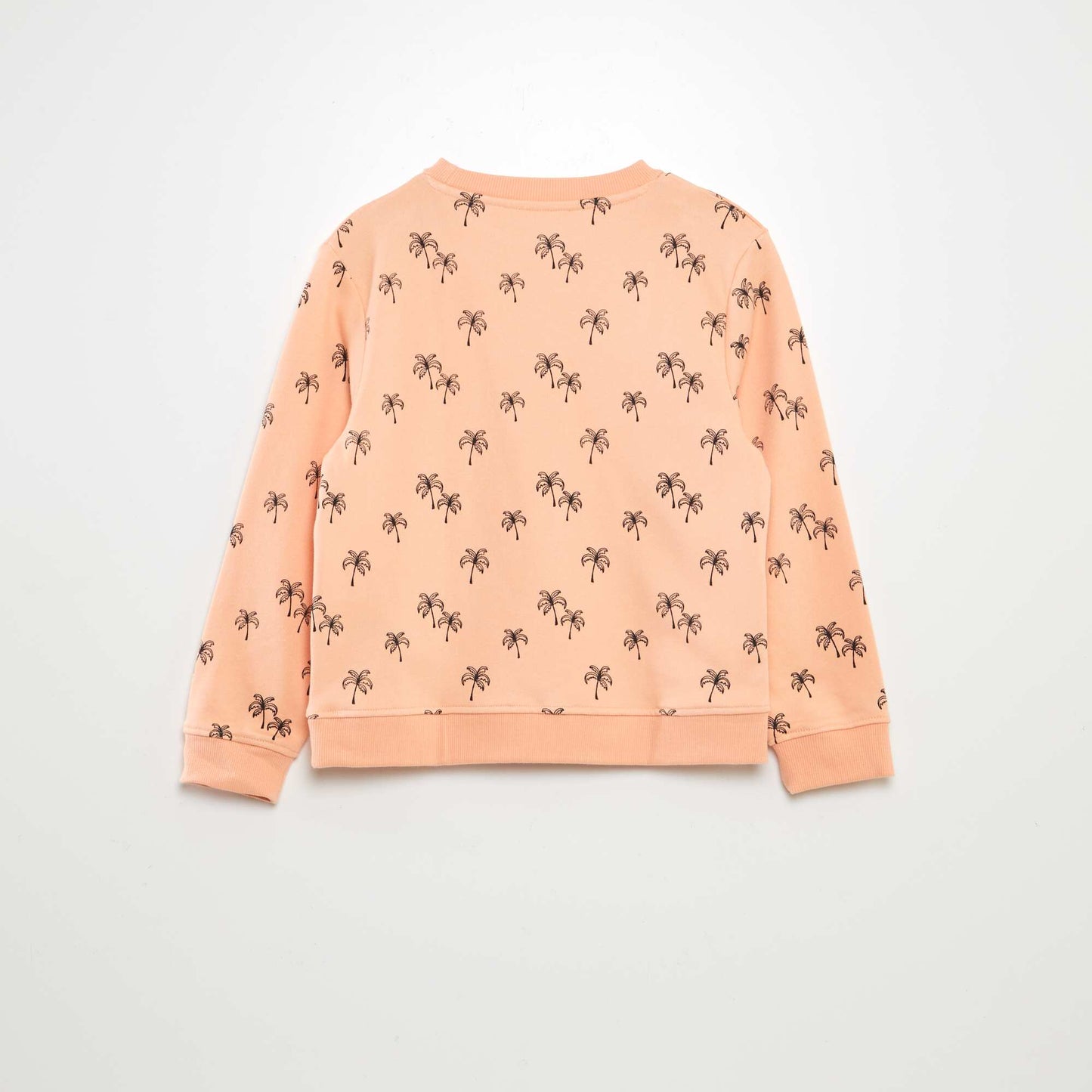 Sweat en molleton léger à motif Orange