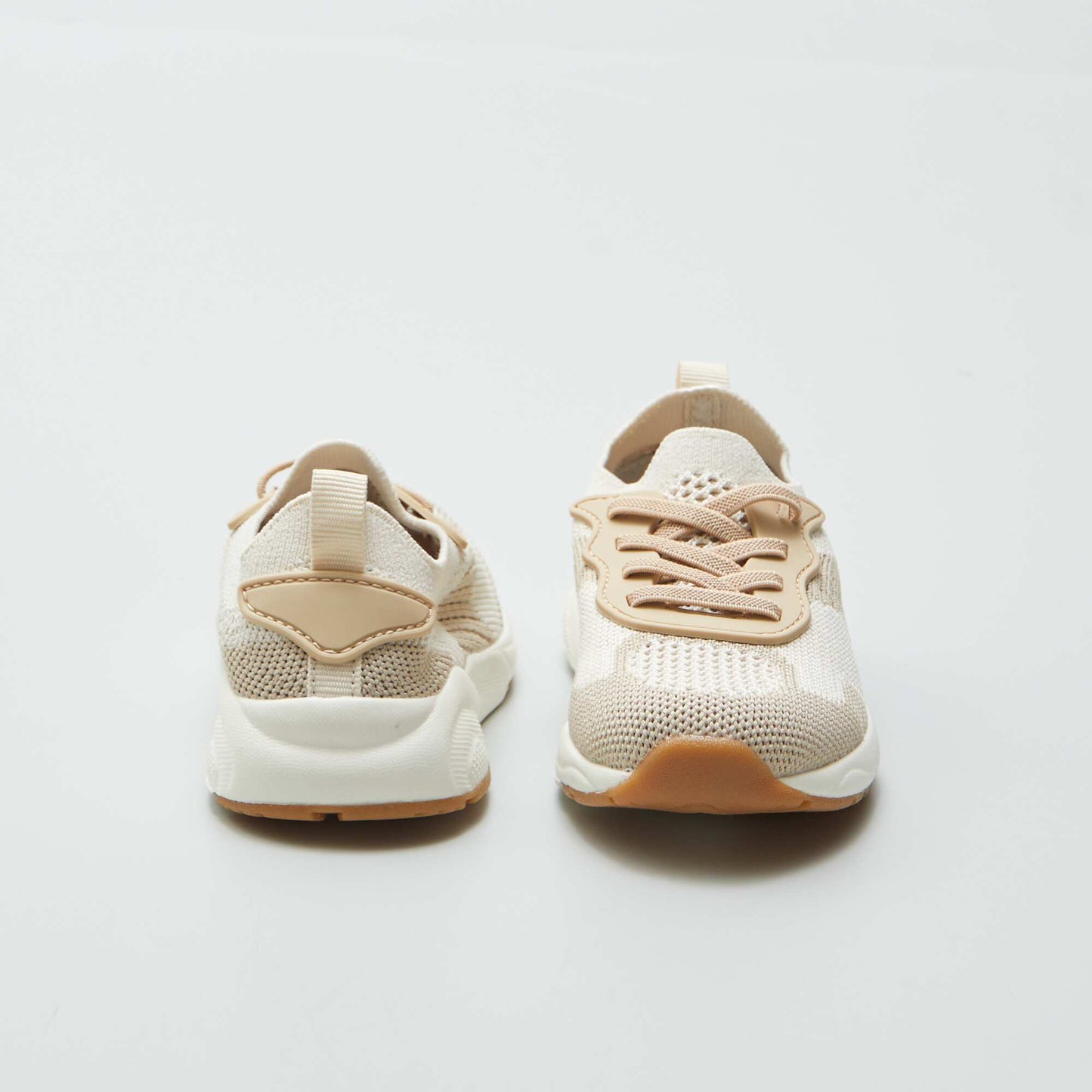Baskets en mesh Beige