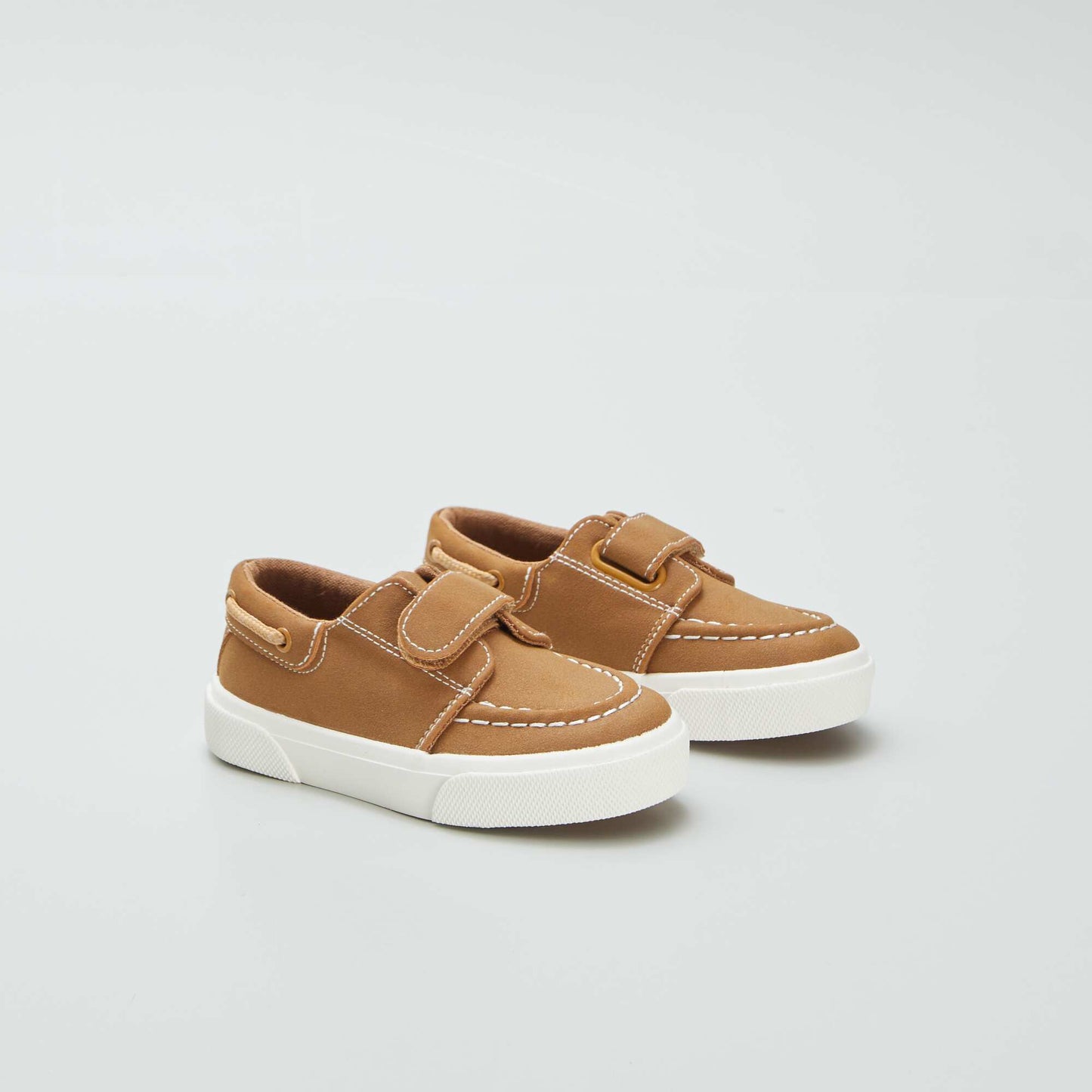 Baskets forme bateau MARRON