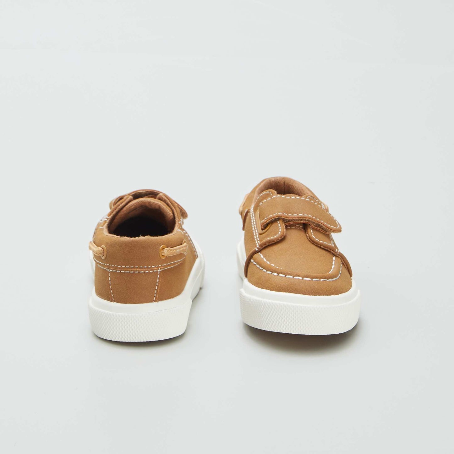 Baskets forme bateau MARRON